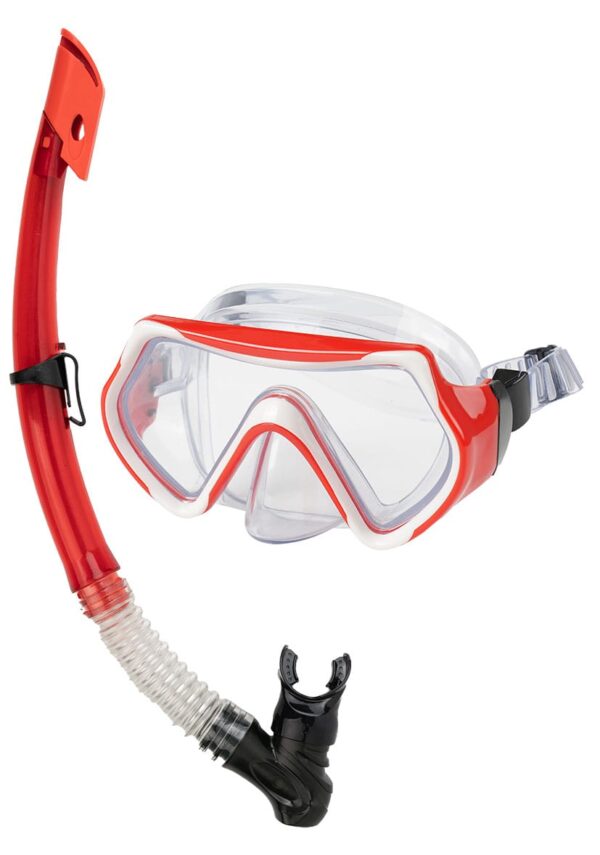 M10000 + SN002 SAPPHIRE MASK & TRITON SNORKEL SET - Görsel 2