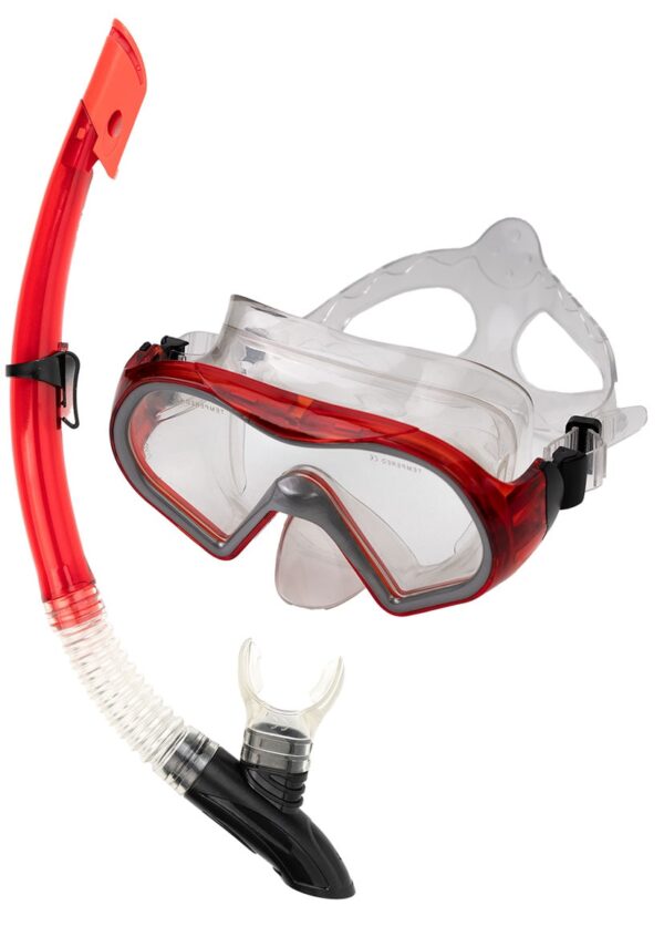 M1000 + SN001 COSMOS MASK & ELITE SNORKEL SET - Görsel 3
