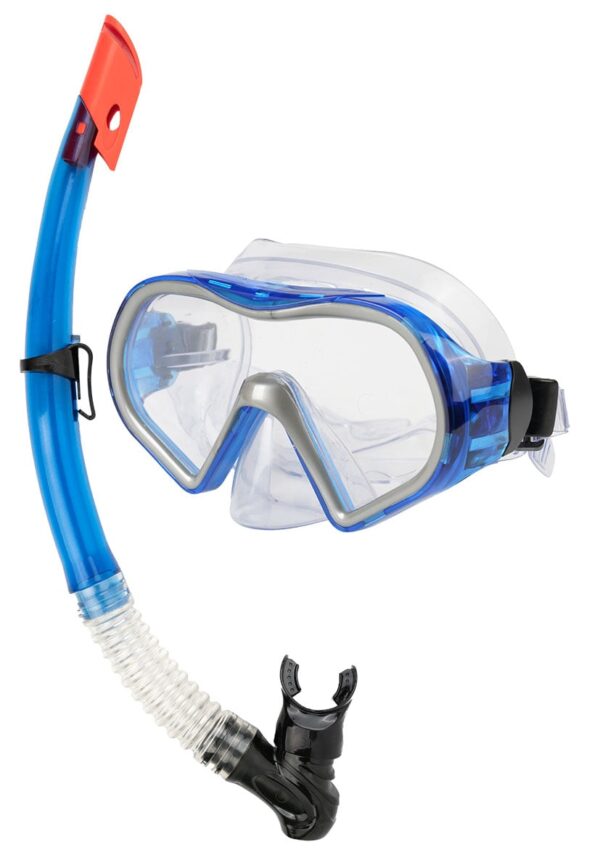M1000 + SN002 COSMOS MASK & TRITON SNORKEL SET - Görsel 4