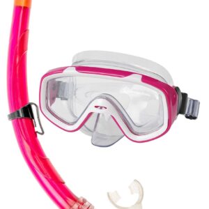 M12000 + SN004 EMERALD MASK & ERYX SNORKEL SET