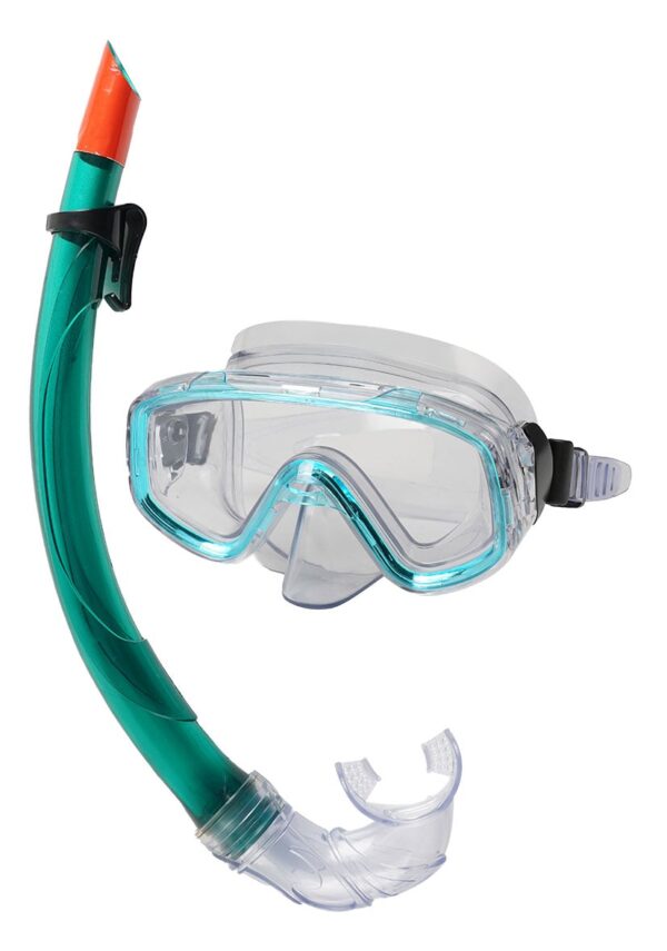 M12000 + SN004 EMERALD MASK & ERYX SNORKEL SET - Görsel 4