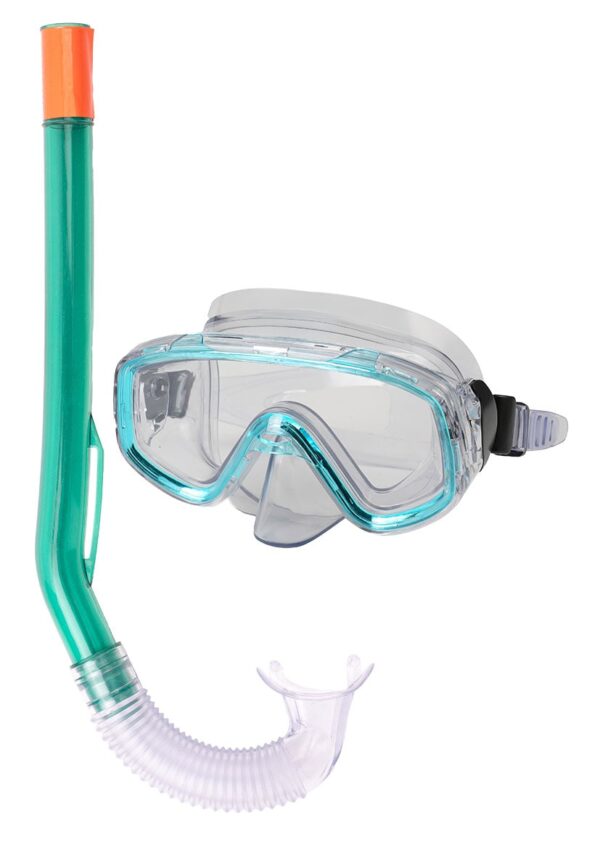 M12000 + SN005 EMERALD MASK & TITAN SNORKEL SET - Görsel 4