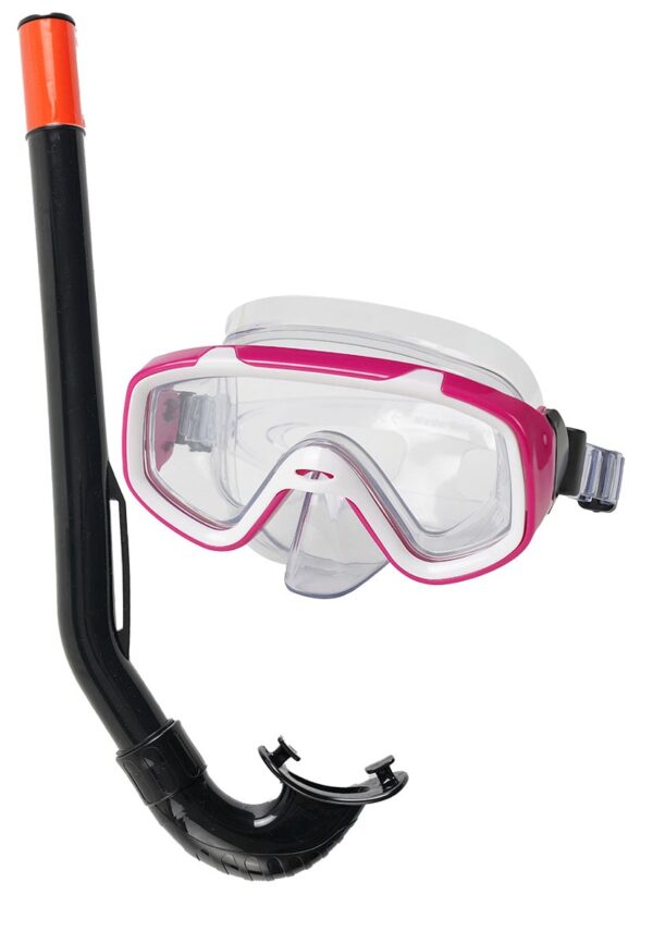 M12000 + SN006 EMERALD MASK & APHRODITE SNORKEL SET - Görsel 2
