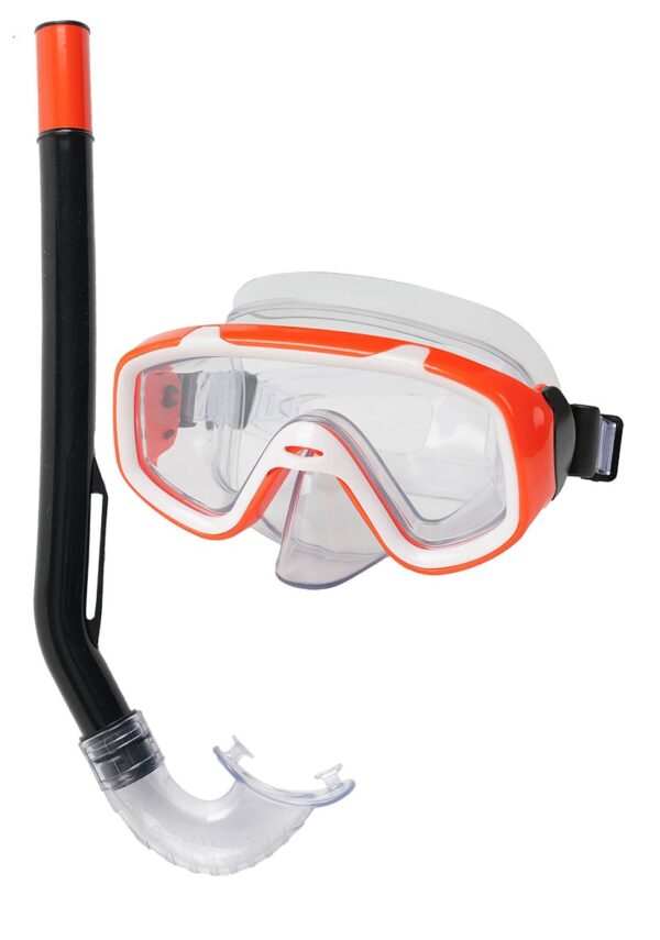M12000 + SN006 EMERALD MASK & APHRODITE SNORKEL SET - Görsel 4