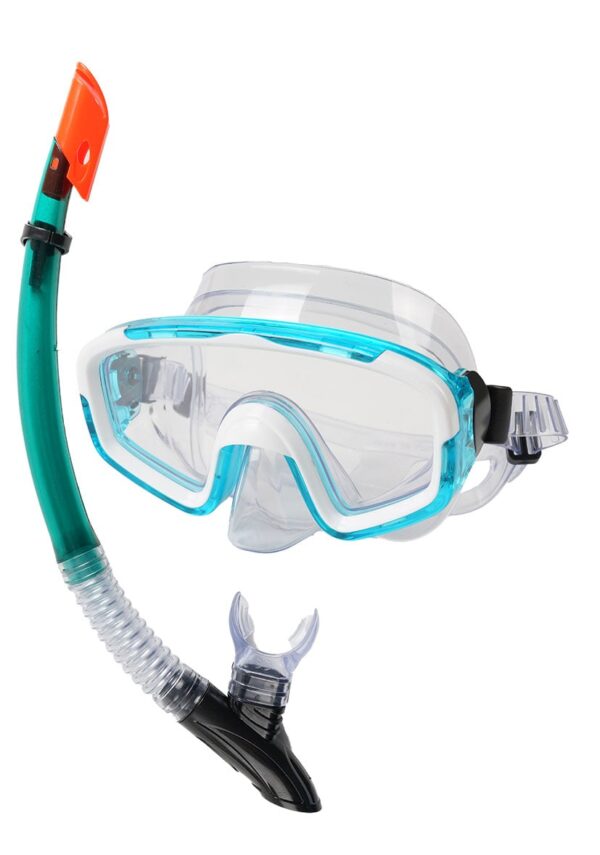M14000 + SN001 OLYMPUS MASK & ELITE SNORKEL SET - Görsel 4
