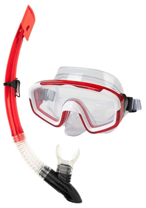 M14000 + SN001 OLYMPUS MASK & ELITE SNORKEL SET - Görsel 3