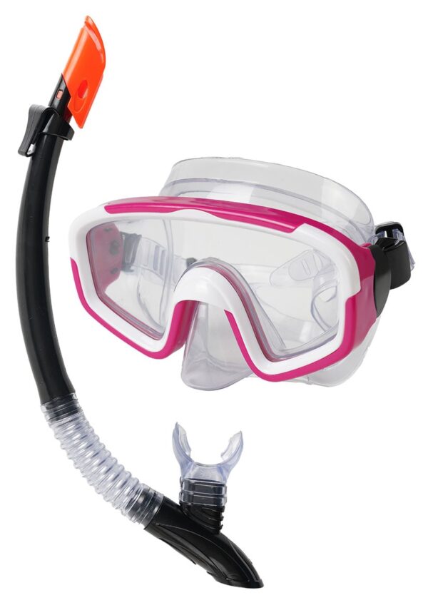 M14000 + SN001 OLYMPUS MASK & ELITE SNORKEL SET - Görsel 2