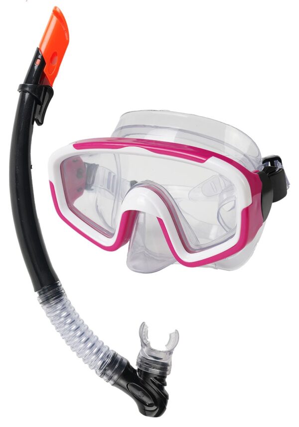 M14000 + SN002 OLYMPUS MASK & TRITON SNORKEL SET - Görsel 2