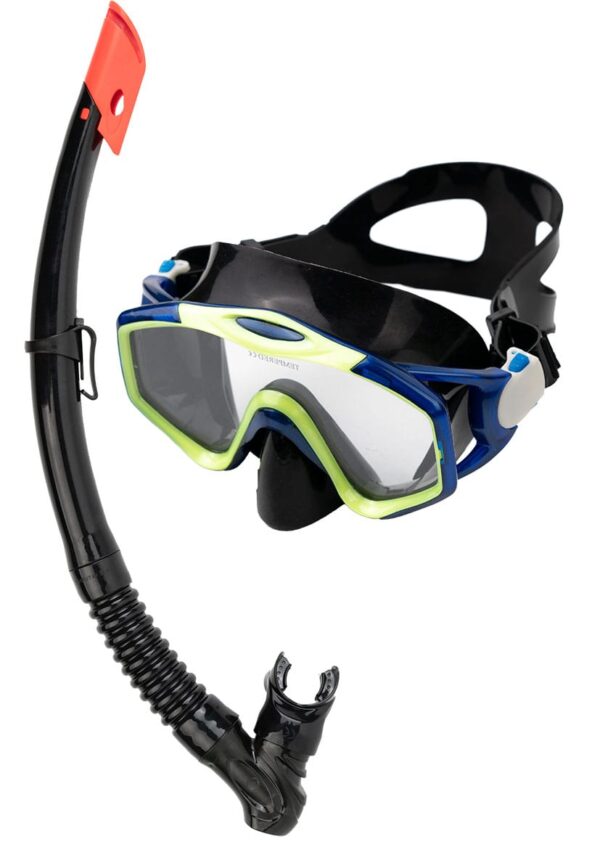 M7000 + SN002 ATLAS MASK & TRITON SNORKEL SET - Görsel 2