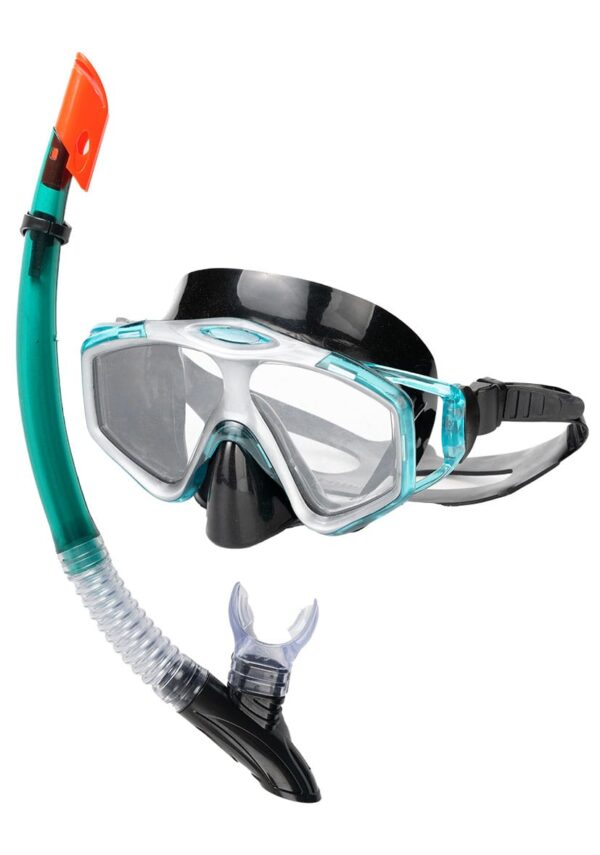 M8000 + SN001 XENA MASK & ELITE SNORKEL SET - Görsel 3